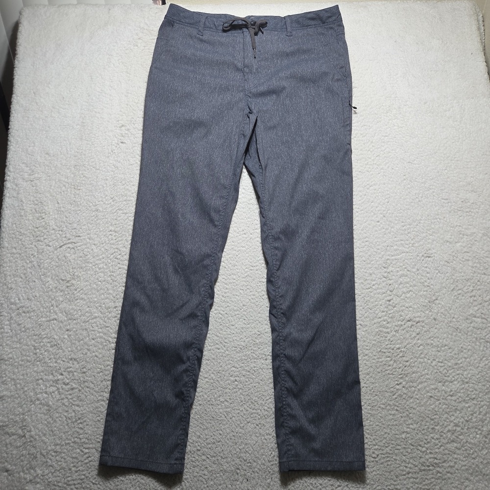 686 Everywhere Pants Men 36x33 Gray Slim Fit Performance Stretch